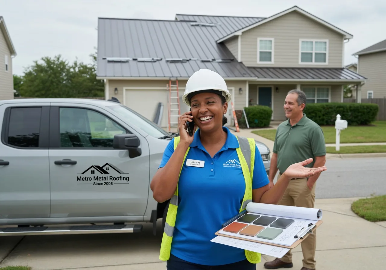 Storm Damage Metal Roof Repair in Chesterfield, NH
